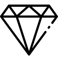 Edelstahl mit 925er-Silberbeschichtung und Zirkonia-Steinen